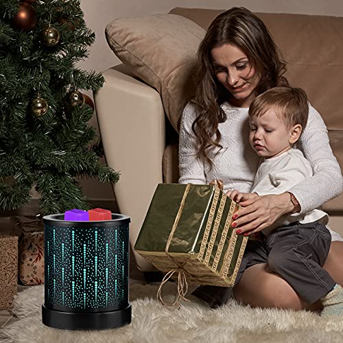 Maxwiner Wax Melt Warmer For Scented Wax With 7 Colors Lighting Oil Lamp Wax Burner Candle Melt Warmer For Fragrance Home Decoration, Gifts #TOP4