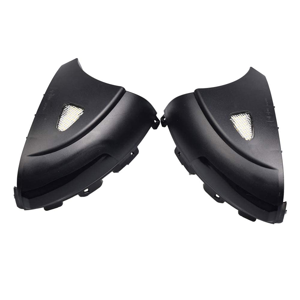 2 intermitentes dinámicos LED, compatibles con MK1 Tiguan 2008-2016 Sharan 2012-2015 (amarillo)