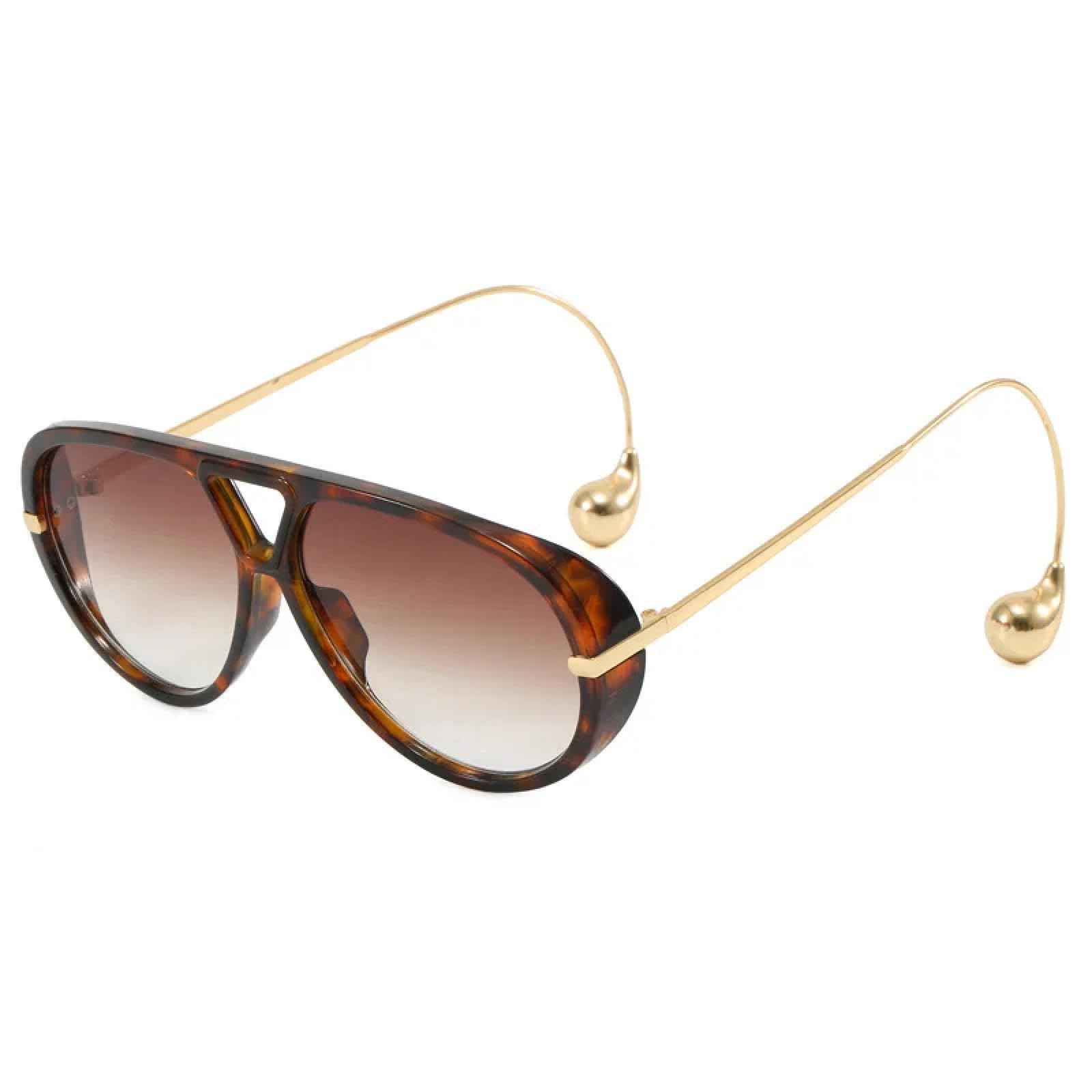 Lunettes de soleil oversize punk UV400 pour un style affirmé - 8