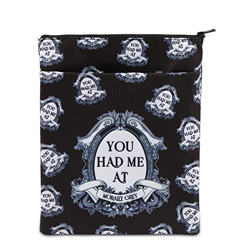 Cadeau dark romance avec le protège-livre Morally Gray PLITI