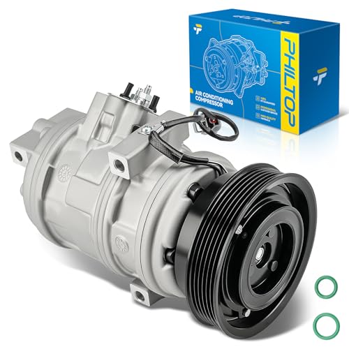 Image of PHILTOP NEW AC Compressor for Acura CL 2001-2003, Acura TL 1999-2003 | for Honda Accord 2001-2002 3.0L, Replaces# CO10520SC 208071 313886T1NEW CO10520G 4710256 A75540 TEM275540 CS20115 CO10520DZ