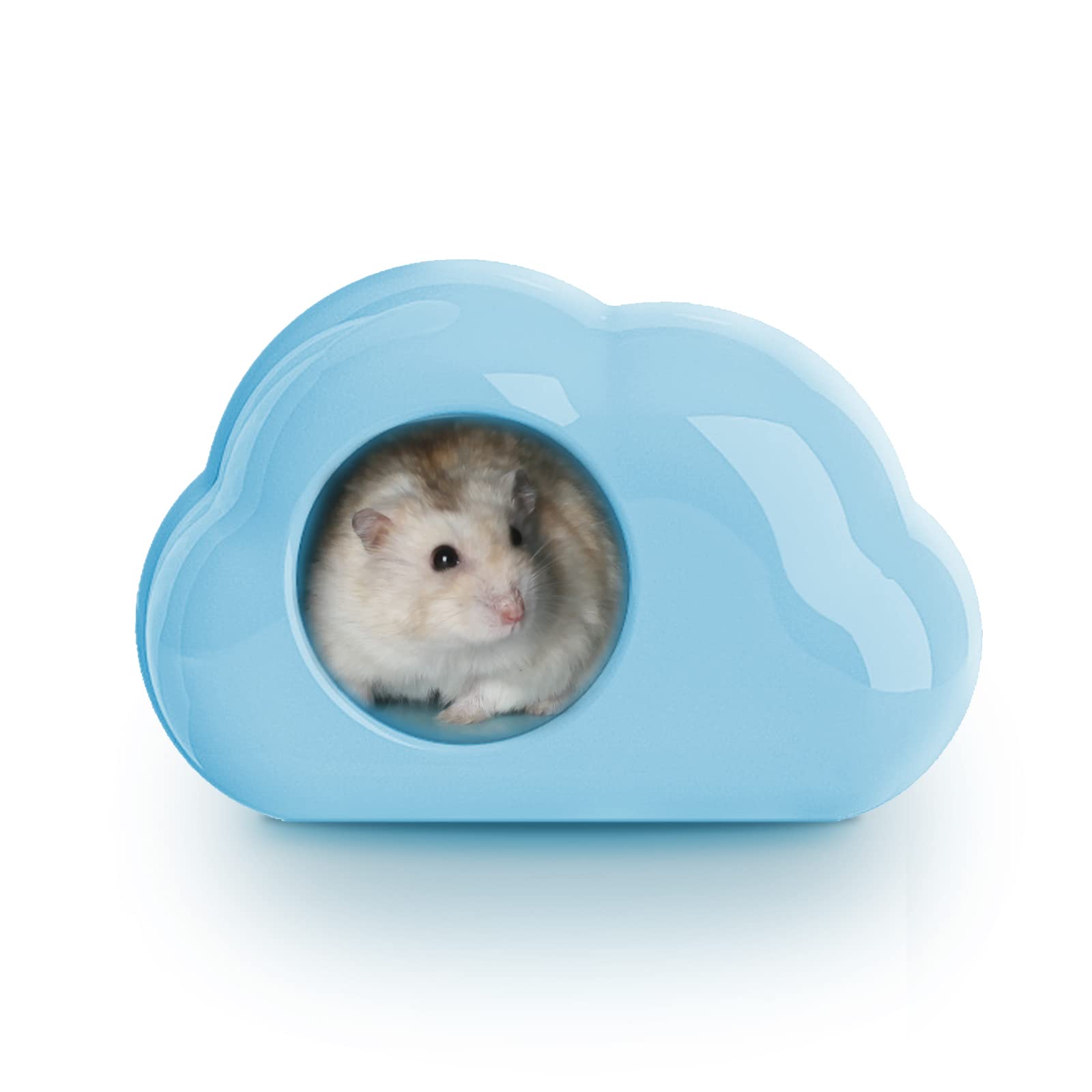 Amazon | BUCATSTATE ハムスター 雲 ハウス 陶器 クラウドの形 涼しい