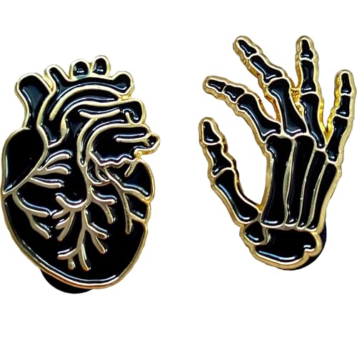 Image of Beetle Juice Sparkle Glitter Cute Lapel Pin Backpacks Set of 2