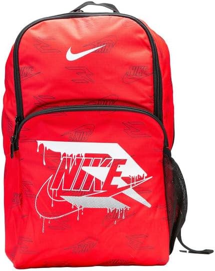 Nike 3 Brand Graphic Print Backpack – Red – One Size (30L)