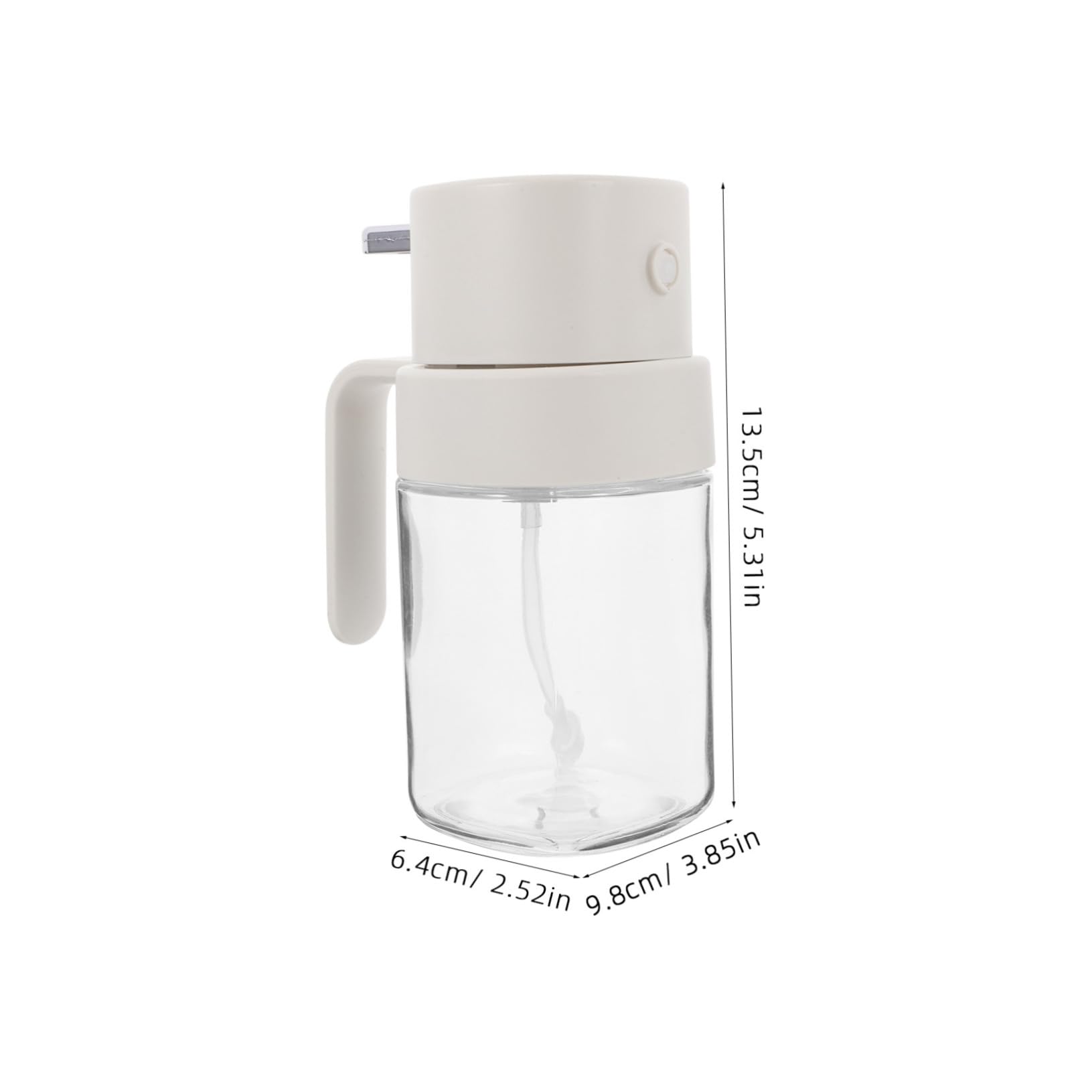 ABOOFAN Glass Oil Sprayer Cooking Oil Spray Bottle Easy Gadgets No Mess Design Stylish Appearance