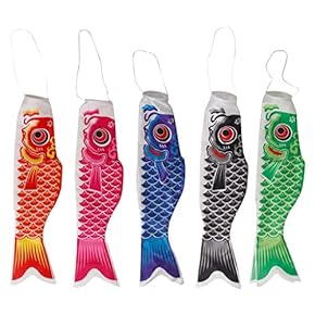 鯉のぼりペア　赤黒こいのぼり　こどもの日　端午の節句　古布幟 ワタナベ鯉のぼり 鯉のぼり 2メートル ホームセット 昇龍