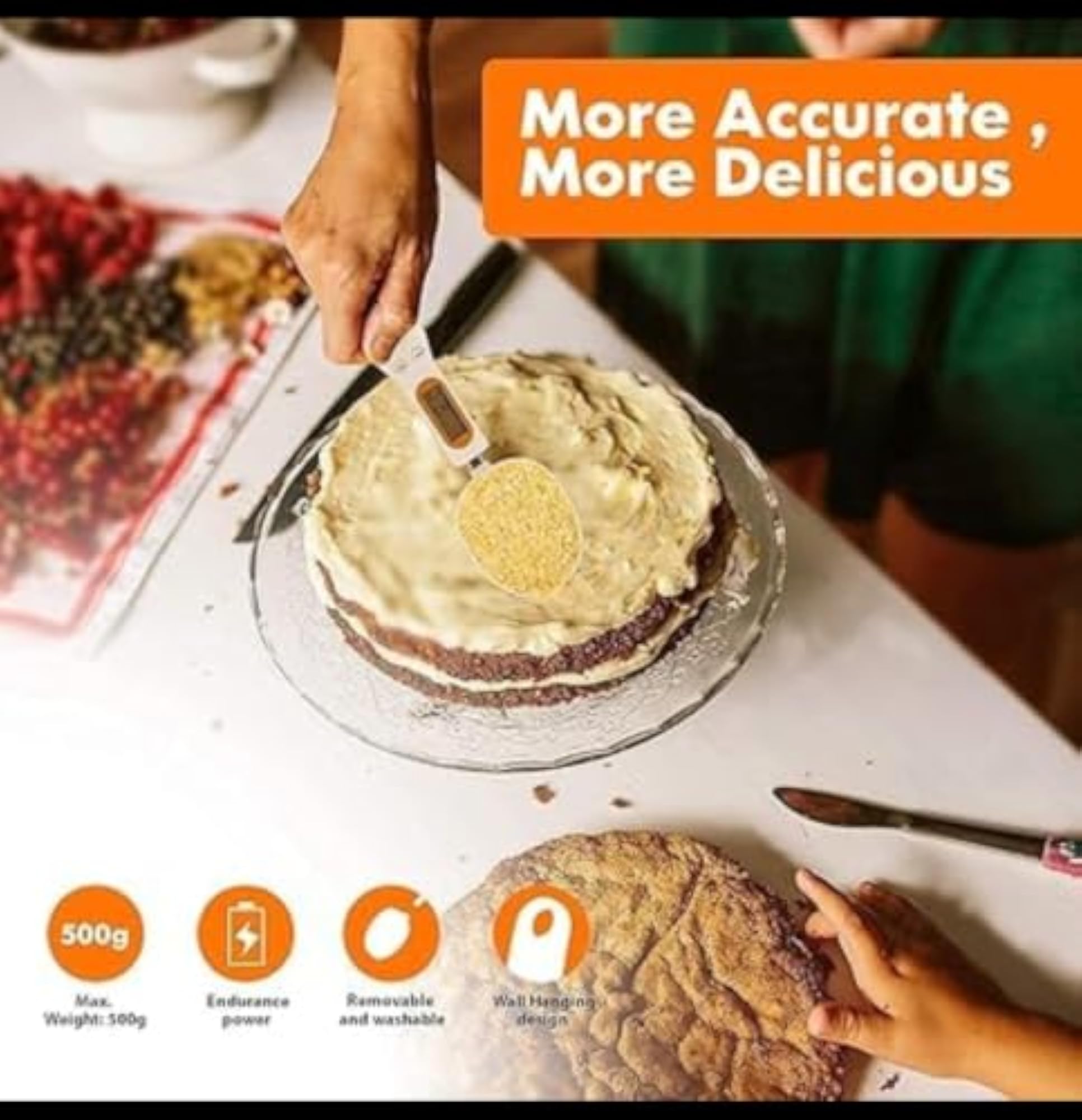 Electronic Kitchen Measuring Spoon Scale
