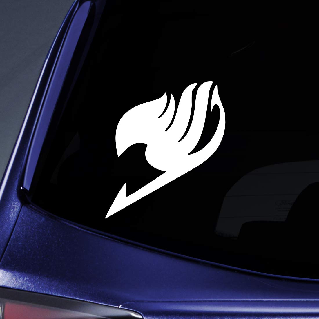 Bargain Max Decals Fairy Tail Show Sticker Notebook Car Laptop 4" x 5" (White)