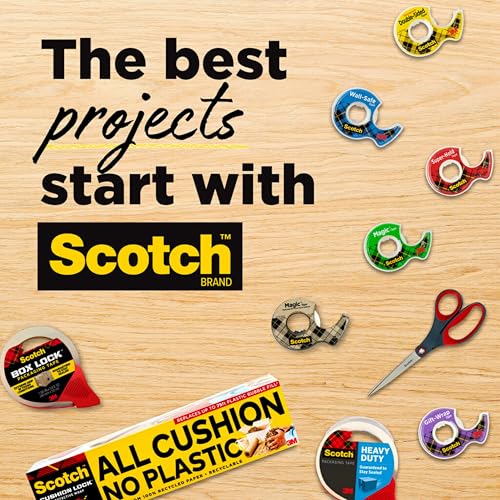Scotch Magic Tape with Scotch Desktop Dispenser, 6 Rolls of 3/4" x 1000" - image 9