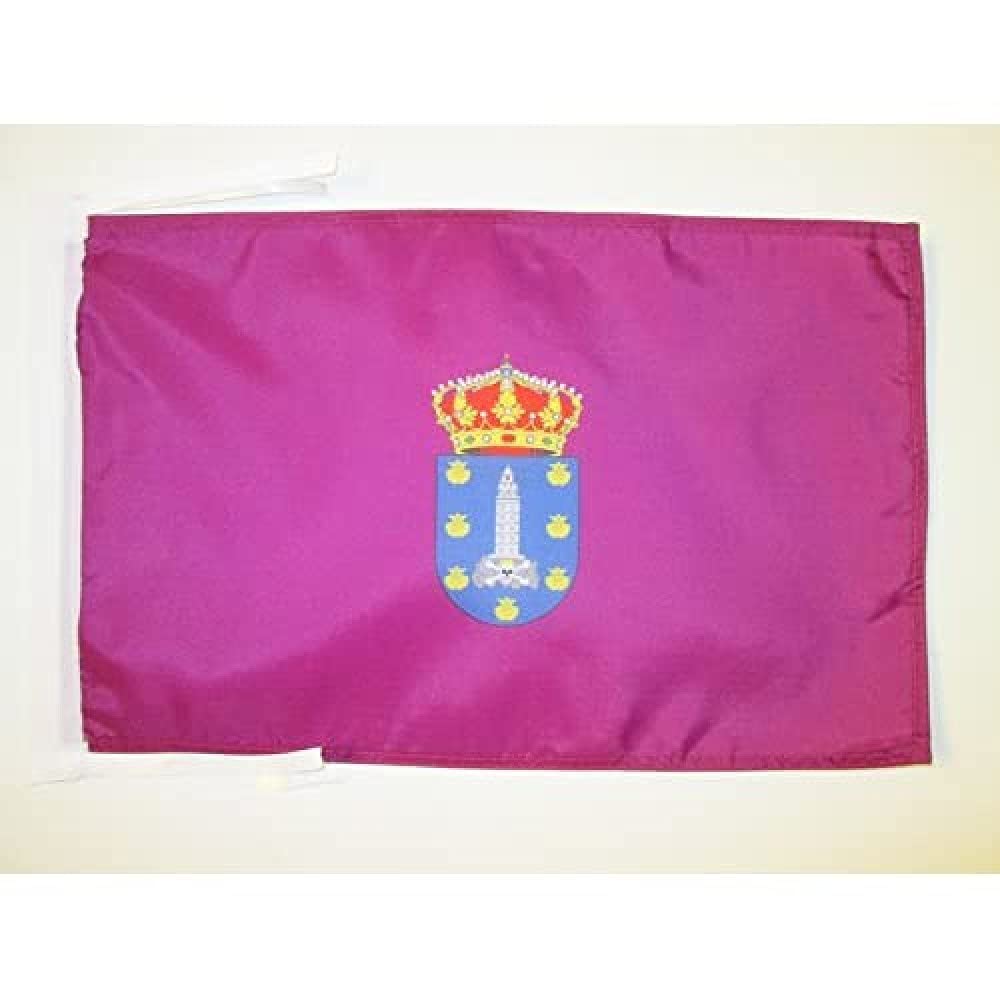 Iran Old Persia Flag 18'' x 12'' cords - Persian SMALL flags 30 x 45cm - Banner 18x12 in - AZ FLAG — view 1151