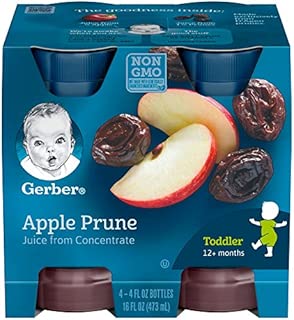 Gerber Juice, Apple Prune 4 Ounce, 4 count - coolthings.us
