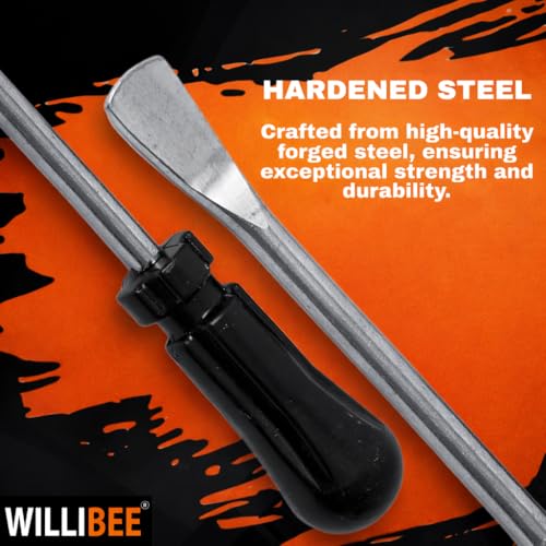 Image of WILLIBEE Heavy Duty Tyre Levers for Cycle & Bike | Tire Changing Tools for Two Wheelers | Size-19 cm (Pack of 2)