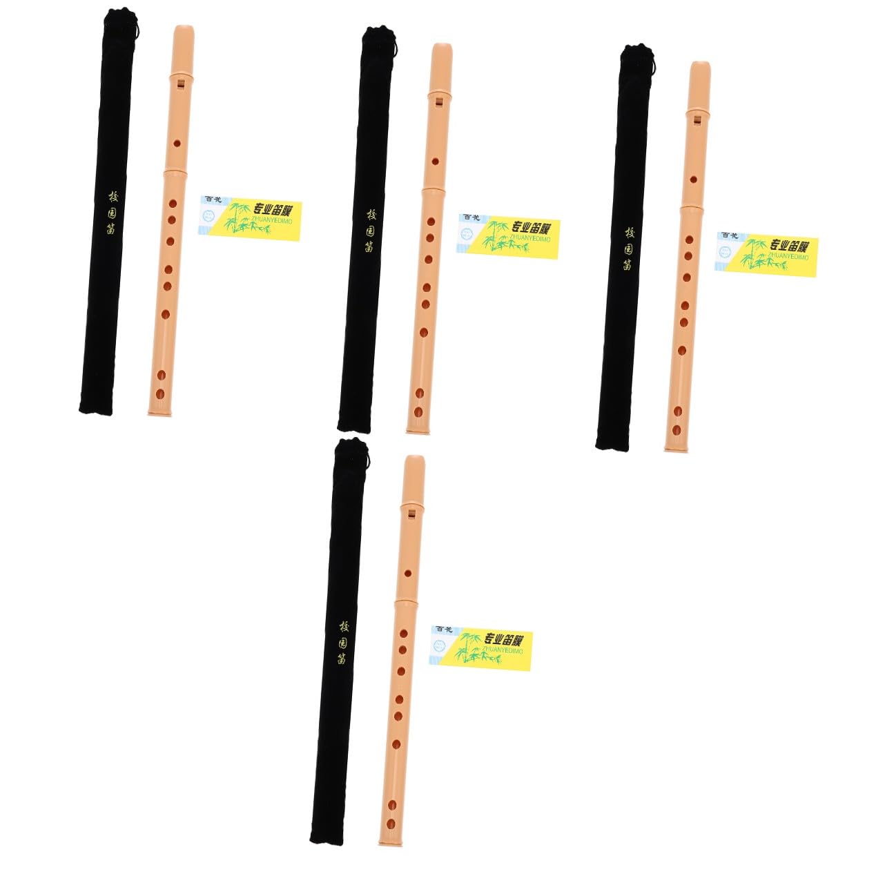 Toyvian 4 Sztuk Klarnet Sopran Rejestrator Orkiestra Instrumenty Zabawki Muzyczne Dla Dzieci Muzyka Dla Dzieci Flet Instrument Dęty Artysta Flet Rejestrator Muzyki Dla Początkujących