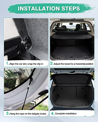 Image of Powerty Cargo Cover for 2023-2025 Honda HRV HR-V, Trunk Cover Privacy Screen Rear Cover Cargo Security Shade for HRV Accessories