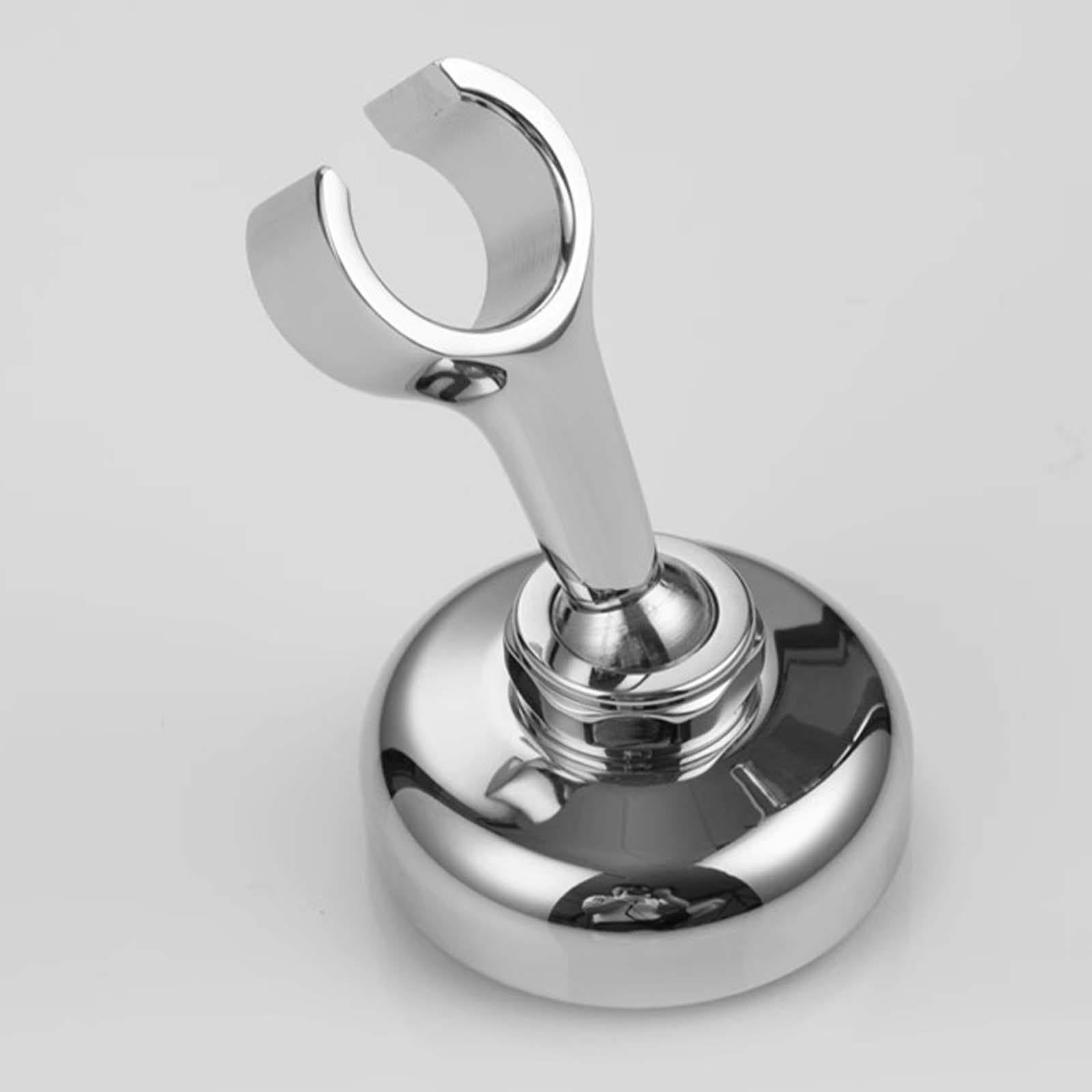 Duschkopfhalterung Runden Duschhalterung Messing Duschkopf Halterung 360° Drehung Handbrause Halterung Bohrinstallation Halterung Duschkopf Überzug Duschkopfhalter Geeignet für Badezimmer