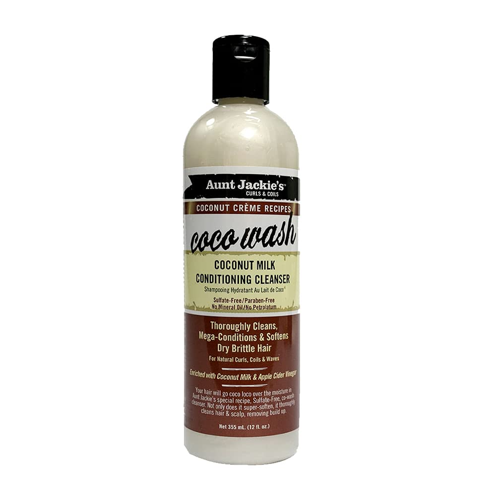Aunt Jackie's Coco Wash Coconut Milk Conditioning Cleanser 355ml