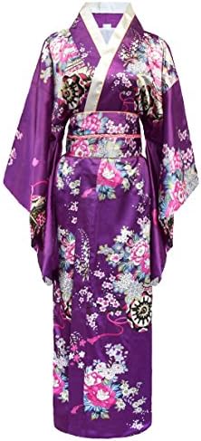 Kimono de japonesa-Disfraz para mujer, diseño de geisha