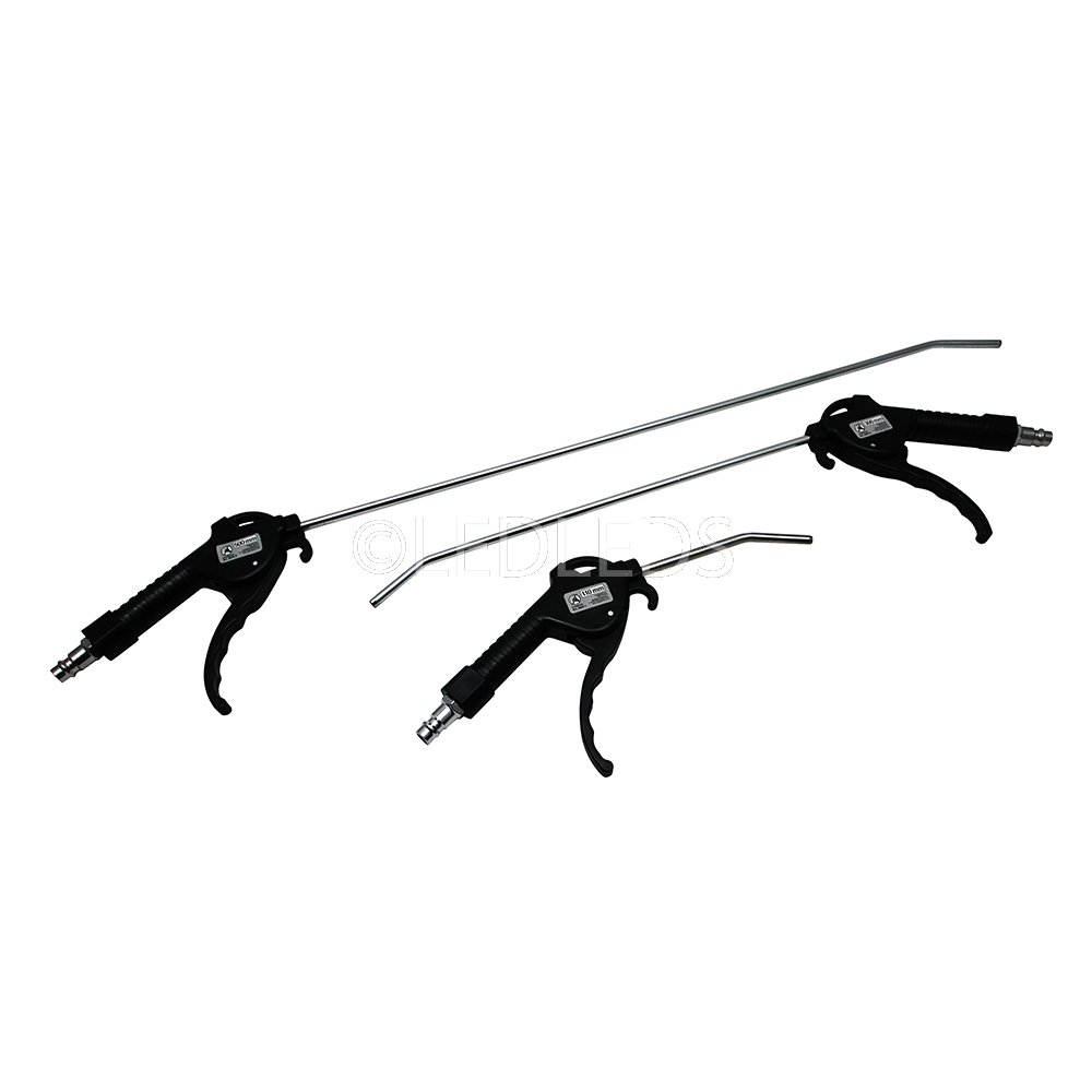 Kit di 5 pistole per soffiaggio compressore d'aria Pistole per polveri durevoli Pistole per la polvere di gonfiaggio Ago Spray Blower Accessori per la pulizia Soffiatore d'aria Duster Comodo