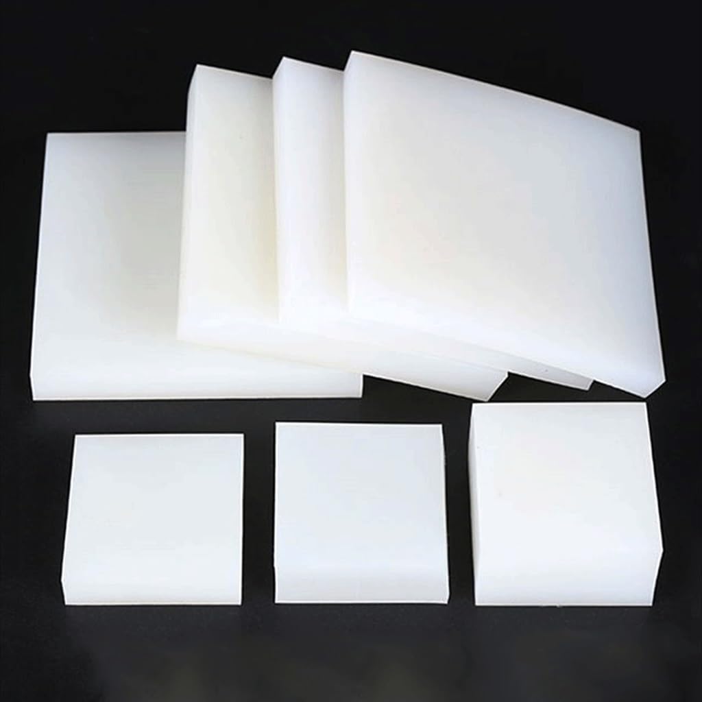 Almohadilla de Amortiguación de la Mesa de Trabajo de Caucho de Mesa para Juntas de Silicona Resistentes Al Desgaste Y a Los Choques/White/200 * 200 * 30Mm