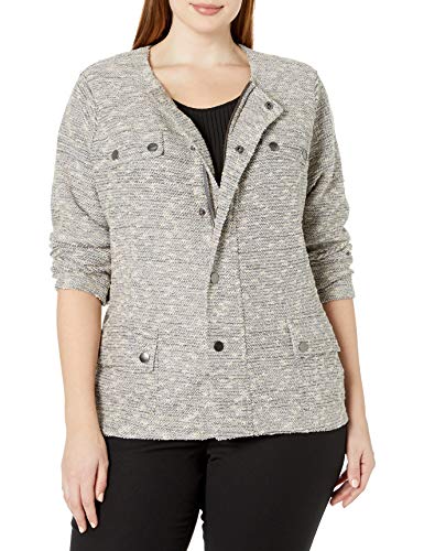 NIC+ZOE Women's Plus Size Jacket, Multi, 2X