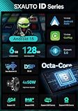 SXAUTO radio samochodowe 6G + 128G - Android 15 IPS do Hyundai IX35 (2010-2017) - wbudowany Carplay/Android Auto/DSP - kamera + MIC - sterowanie DAB na kierownicy Fast Boot 360-CAM WiFi - 2 DIN 10,1