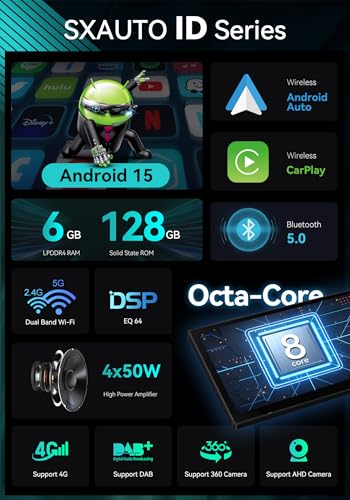 Autoradio Android de 9" para evitar cables molestos en el coche Hyundai I40 con inicio rápido 3