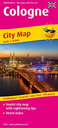 Télécharger Cologne City Map (engl) livre En ligne