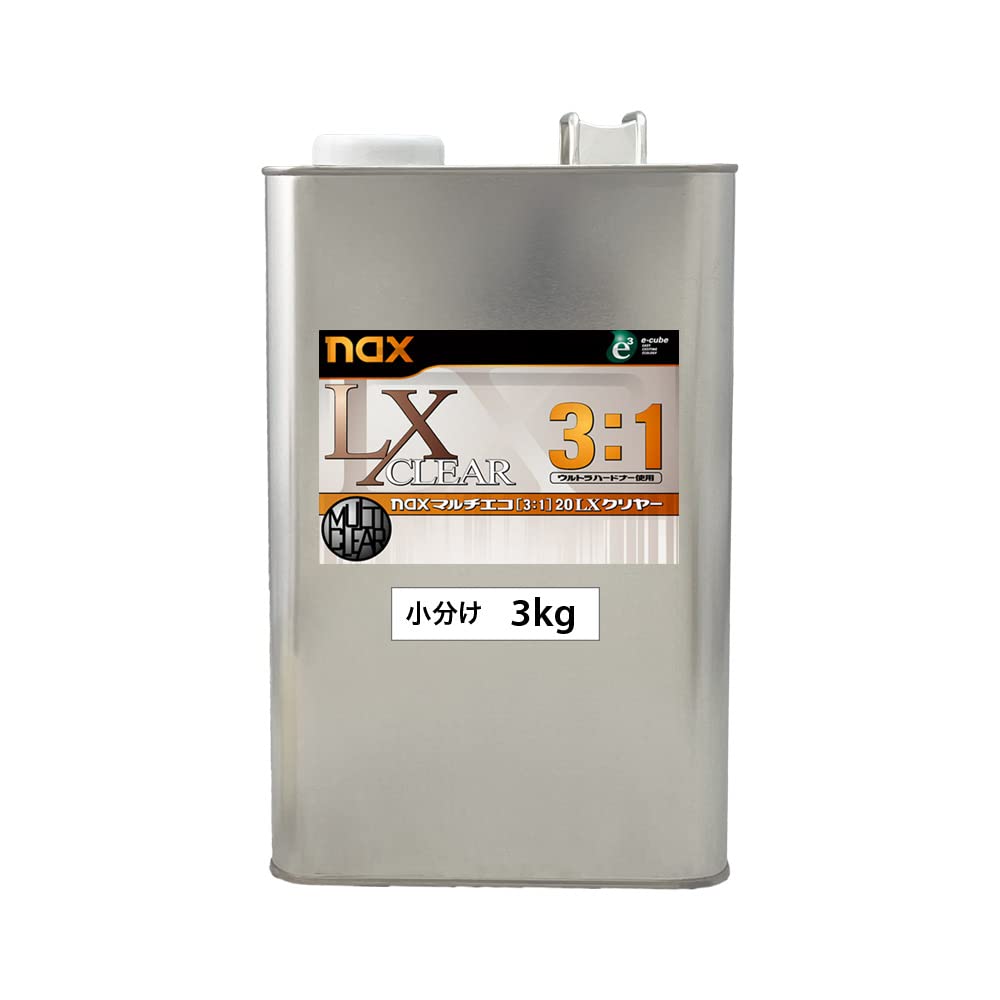 Amazon.co.jp: naxマルチエコ(3:1)20LXクリヤー 3kg/日ペ クリヤー