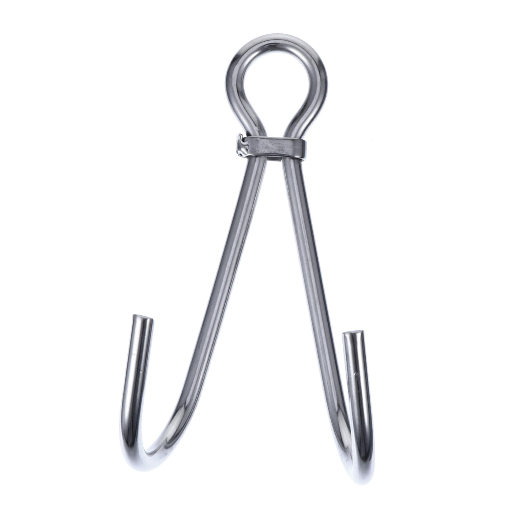 Toyvian Reef Diving Hook Dual Steel Hook Underwater Grappling Hook for Divers Includes for