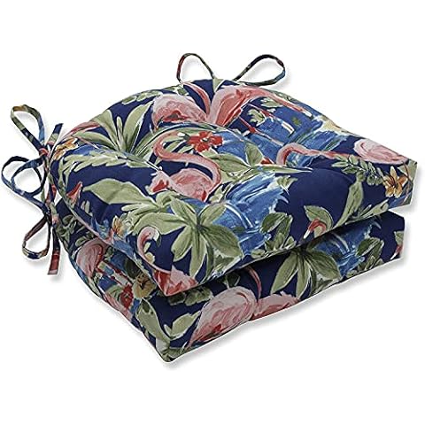 Pillow Perfect Tropic Floral Chairpad Cover