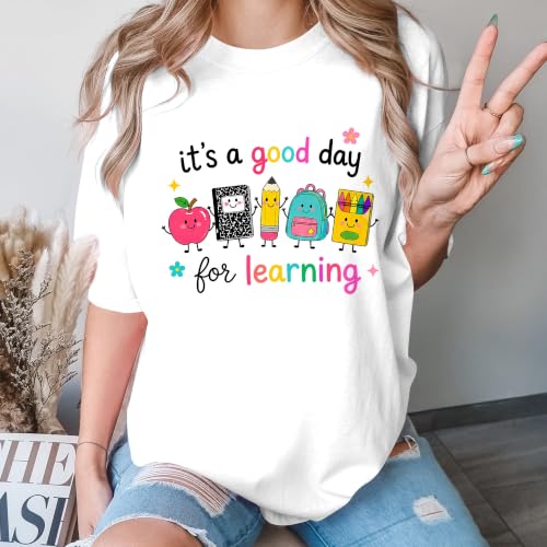 Image of Learning Shirt - Teacher T-shirts - Gifts for Teacher - Classroom Shirts