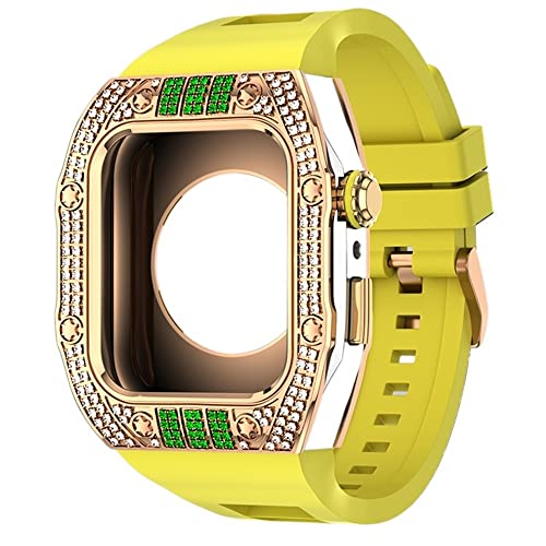 Kit modification Apple Watch boîtier métal luxe pour iWatch 8 et 7