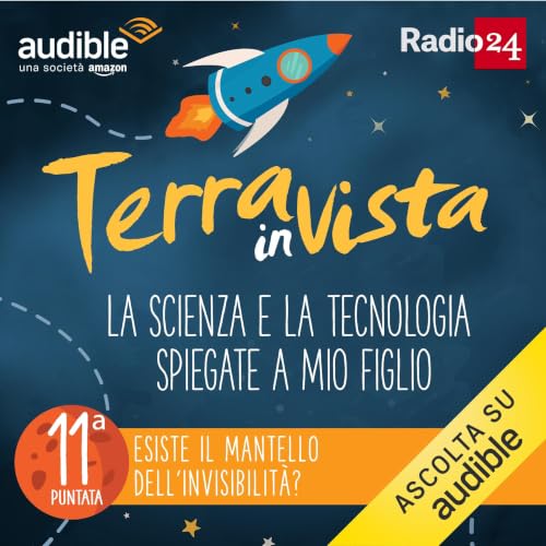 Diseño de la portada del título Esiste il mantello dell'invisibilit&agrave;?