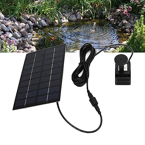 Bomba de estanque solar con malla anti-obstrucción para evitar atascos 5