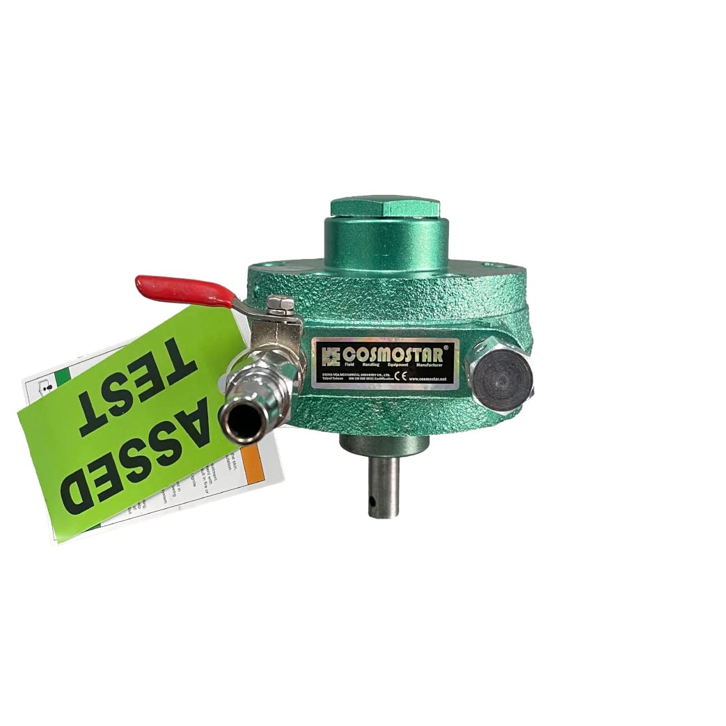 COSMOSTAR AM0701 0,9 CV, motore ad aria compressa a cellule alari, durevole e versatile per pittura, stampa e miscelatori | AM2 tipo di cella ad ala