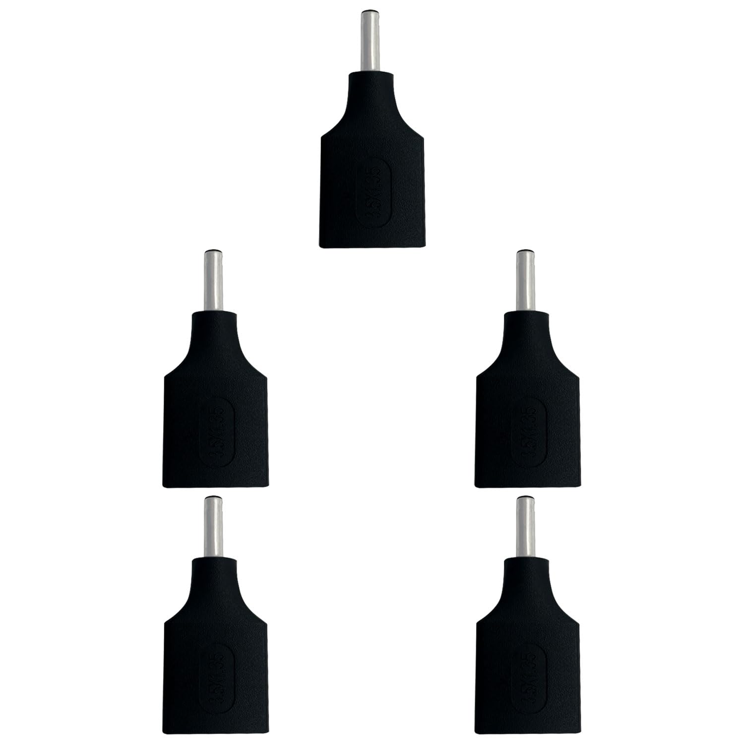 IMIYORE USB to DC 3.5×1.35mm Power Adapter USB 2.0 A Male to DC 3.5×1.35mm(USB Female to DC Male-5pcs)