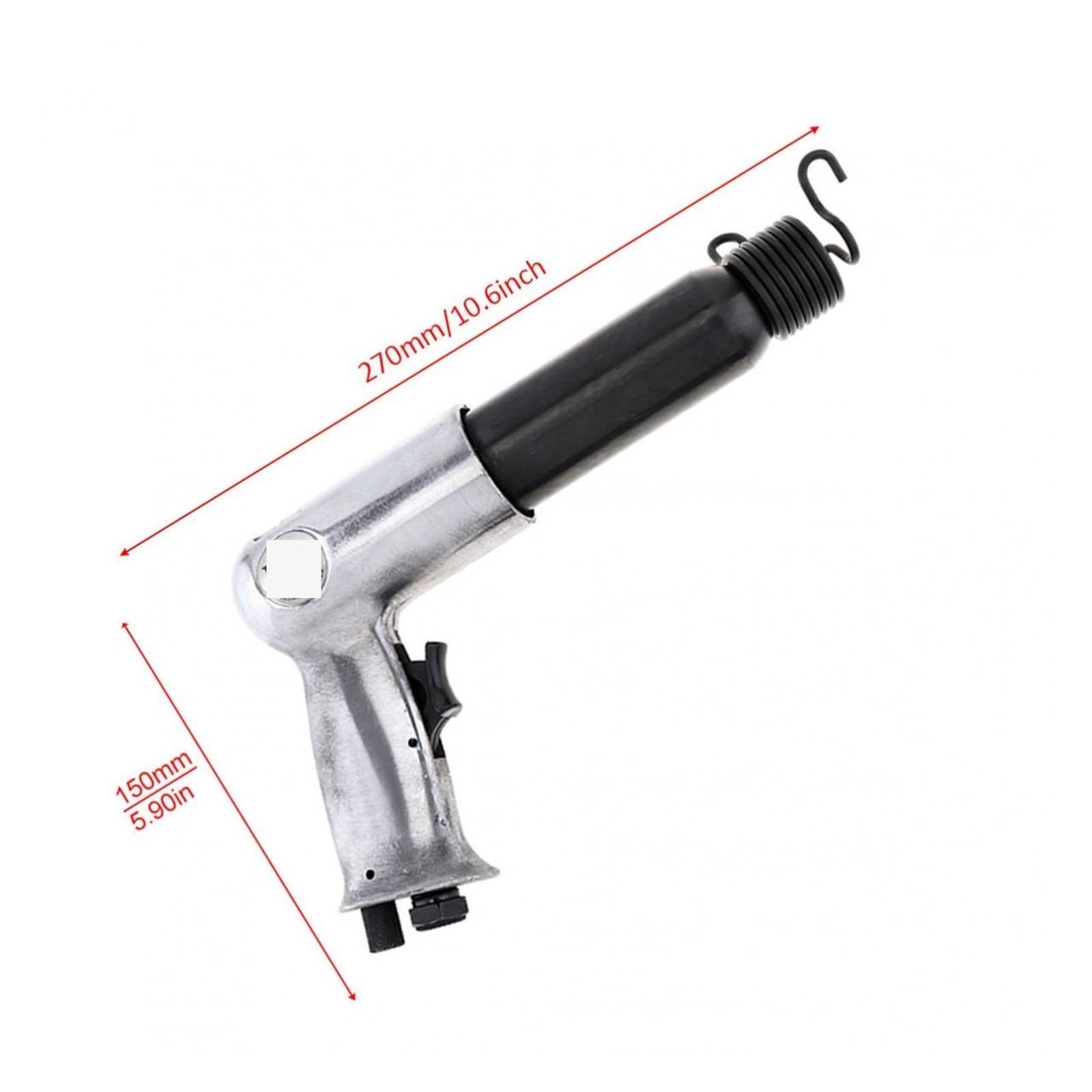 1/4 zoll 92mm Air Hammer Handheld Luft Schaufel Kleine Gas Schaufeln Rost Entferner Pneumatische Werkzeug for Rost Entfernung für Metallarbeiten