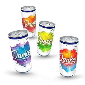 12 x City Secco 10% Vol. „DANKE-Farbklecks“ EINWEGPFAND