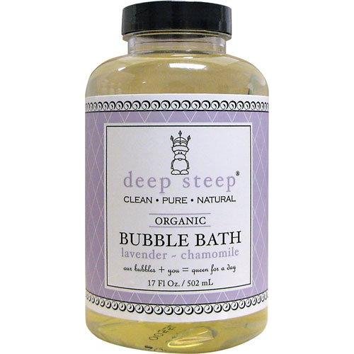 Deep Steep Bubble Bath, Lavender Chamomile, 17 Ounce