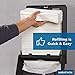 Marathon Combo Folded Paper Towel Dispenser, Smoke