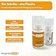DIREKT Reinigungsspray - 100 ml Pumpflasche mit Zerstäuber - Für Hörgeräte, Ohrstücke, Gehörschutz & In-Ears - Schonende & Gründliche Reinigung