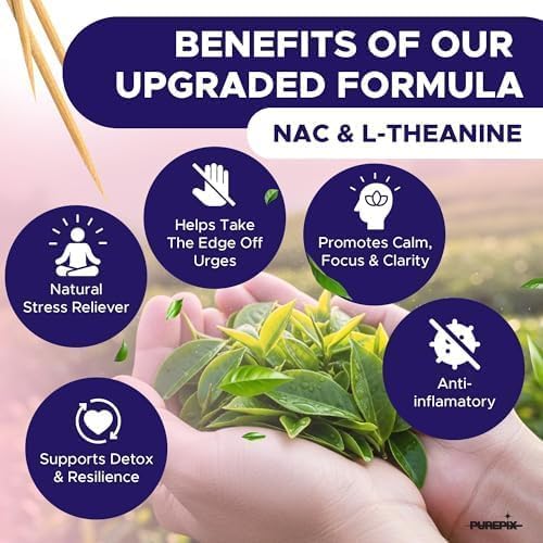 Image of QuitPix to Help Quit Smoking Extra Thick Flavored Toothpicks with NAC & L-Theanine, That can Help Quit Smoking - Oral Fixation - Nicotine Free - Kosher, Vegan, 5 Flavors Variety Pack of 2, Made In USA