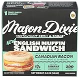 MASON DIXIE BISCUIT CO English Muffin Sandwich with Canadian Bacon, Egg & Cheese, 4.3 OZ