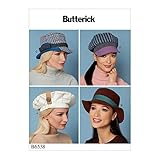 Butterick Patterns B6538OSZ Misses' Hats