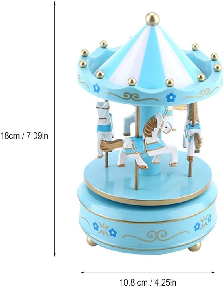 Amazon.co.jp: オルゴール、メリーゴーランド オルゴール、回転