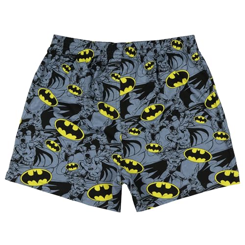 DC Comics Batman Boxer Shorts Men's Action Poses Bat Signal Logo Underwear4