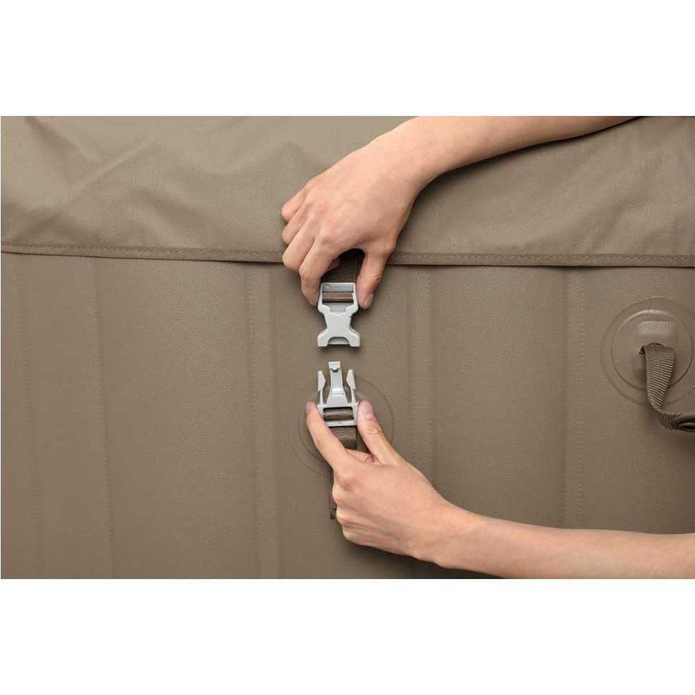 Bestway Spa Gonflable carré Lay-Z-Spa Palma Hydrojet Pro 5-7 Places