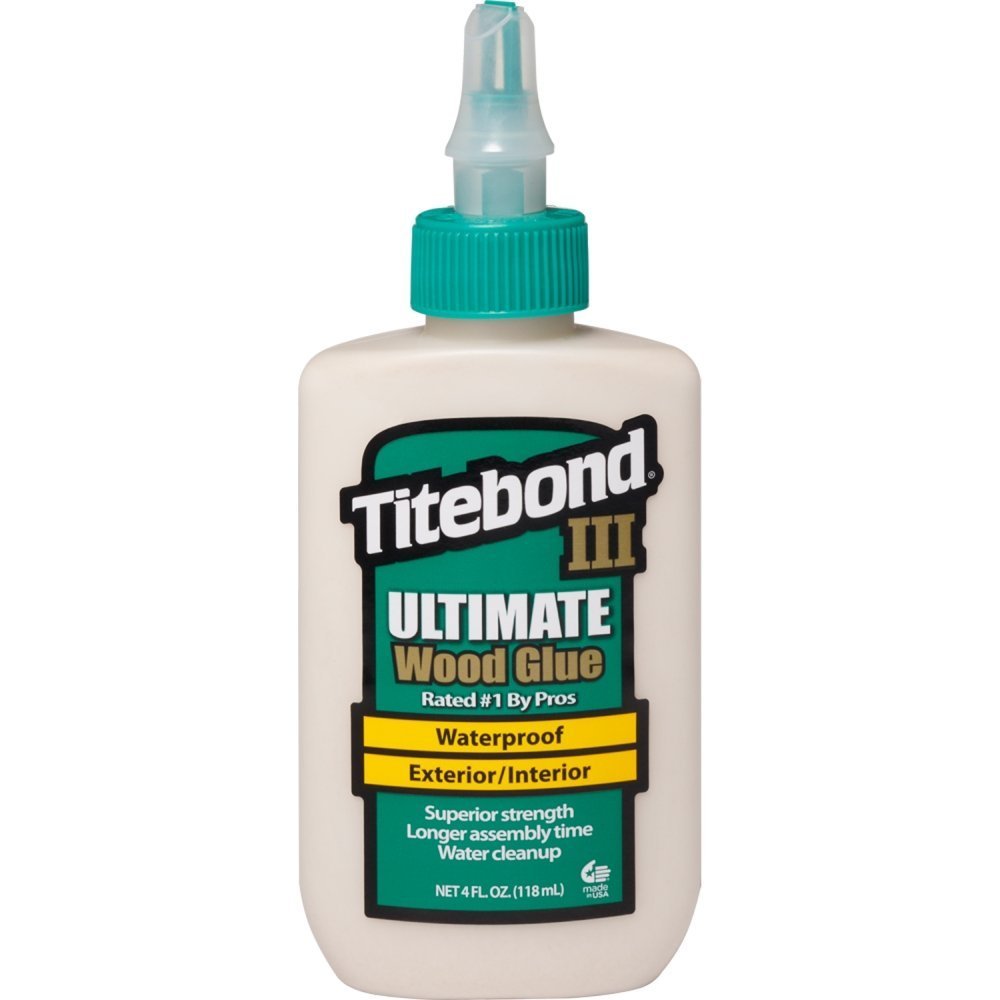 2 Pack Franklin 1412 Titebond III Ultimate Wood Glue - 4-oz Bottle