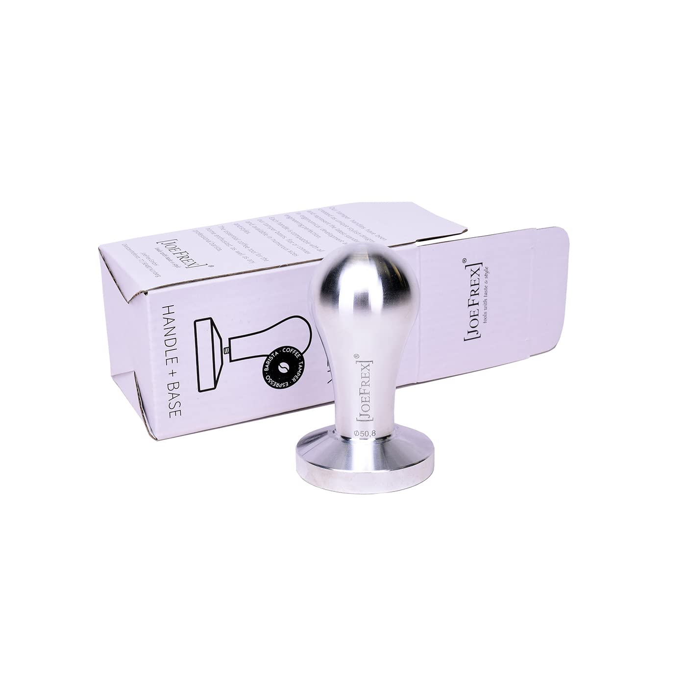 [JOEFREX] Tamper 51 mm for Delonghi Dedica EC685 & EC680 - Metal - Suitable for 51 mm Delonghi Portafilter - Quality Barista Accessories