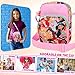 Disney Stitch Crossbody Bag Girls Teens Shoulder Bag Coin Purse Cute Stuff Travel Essentials Gifts for Girls (Pink Princess)